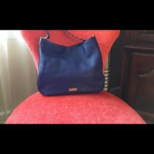 Kate Spade Purple leather Hobo